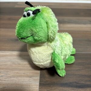 Ganz Webkinz Caterpillar 9" Plush Green Worm Stuffed Animal Toy HM434 NO CODE
